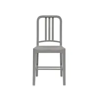 chaise - 111 navy chair gris polypropylène recyclé, fibre de verre