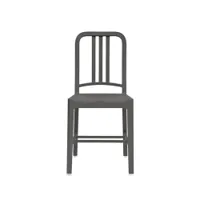 chaise - 111 navy chair anthracite polypropylène recyclé, fibre de verre
