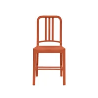 chaise - 111 navy chair orange polypropylène recyclé, fibre de verre