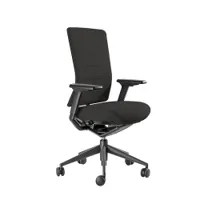 fauteuil de bureau - tnk flex noir tissu phoenix, polypropylène et fibre de verre, polyamide