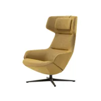 fauteuil - aston club tissu rubelli fabthirty, aluminium poli jaune 17