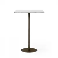 table haute - in between sk21 marbre carrara blanc bronze
