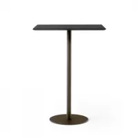 table haute - in between sk21 marbre marquina noir bronze