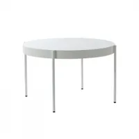 table - series 430 blanc ø 120 x h 75,5 cm