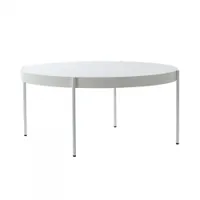 table - series 430 blanc ø 160 x h 75,5 cm