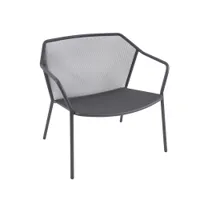 fauteuil extérieur - darwin fer ancien l 77 x p 73 x h 75 cm, assise 39 cm