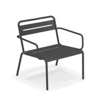 fauteuil extérieur - star fer ancien l 73,5 x p 69,5 x h 74 cm, assise 40 cm
