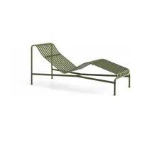 chaise longue en métal olive palissade - hay