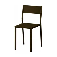 chaise en acier bronze take - matière grise