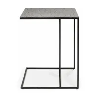 table d'appoint triptic taupe lava - ethnicraft accessories
