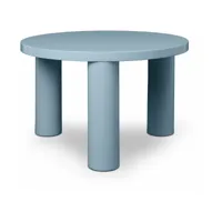 table basse bleue post - ferm living