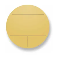 secrétaire mural multifonctionnel jaune et blanc pill - emko