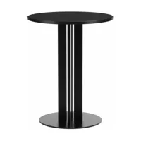 table haute en chêne noir 60 cm scala cafe oak - normann copenhagen
