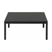 table basse en chêne noir 86 x 86 cm workshop - muuto