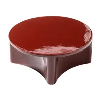 table basse en millgres rouge 62 cm guna 11 - gervasoni