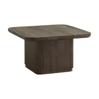 table basse en bois de manguier marron 70 x 40 cm toke - nordal