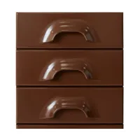 commode à 6 tiroirs chocolat - hkliving