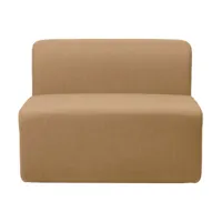 module chaise en polyester ocre 90x70 cm lagoon - broste copenhagen