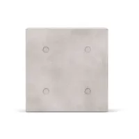 cube de rangement carré en béton 37cm dice 370 - lyon béton