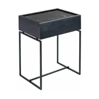 table d'appoint drawer s noir - serax