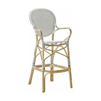 chaise de bar blanc isabelle - sika design