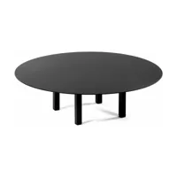 table basse ronde 68 cm en métal noir 01 - serax