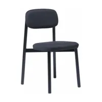 chaise noire résidence - kann design