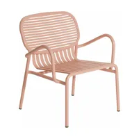 fauteuil de jardin rose blush week-end - petite friture