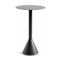 table haute cone anthracite palissade - hay