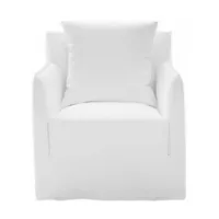 fauteuil blanc ghost 05 - gervasoni