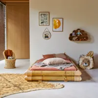 balyss - lit futon enfant en bambou 90x190 cm