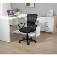 chaise de bureau ergonomique réglable noir