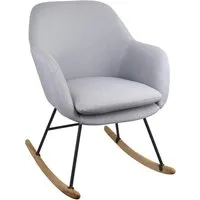rocking chair gris pera