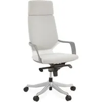 fauteuil de bureau design 'babel' en tissu gris