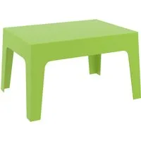 table basse 'marto' verte en matière plastique