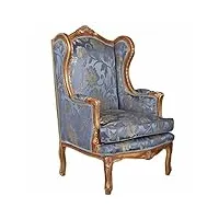 'palazzo fauteuil à oreilles, fauteuil, baroque fauteuil avec coussin de fauteuil, fauteuil, accoudoir – "louis anti-seize – ambiance royal de style rococo avec joli motif – exclusivité palazzo