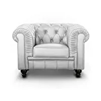 menzzo a6051 contemporain fauteuil pour canapé bois argent 80 x 110 x 72 cm