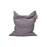 fatboy® the original stonewashed pouf poire bean bag/coussin/fauteuil/canapé d'intérieur xxl | gris | 180 x 140 cm