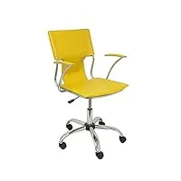 chaise de bureau bogarra p&c 214am jaune