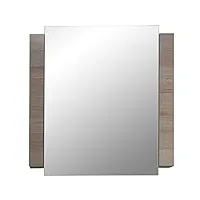 trendteam smart living 1316-503-91 campus armoire murale miroir meuble salle de bain chêne de san remo claire/blanc lxhxp 60 x 80 x 15 cm