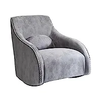 kare design fauteuil rocking chair swing ritmo vintage gris