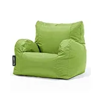 big bertha original, fauteuil pouf extérieur, pouf design, pouf poire, vert acide