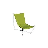 greenwood meubles de jardin sdfp39v articles de jardin fauteuil en polyester vert