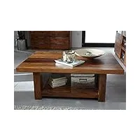 table basse 120x85cm - bois massif de palissandre laqué - duke #119
