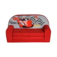 fortisline mini-canapé sofa enfant motif racing w386_02