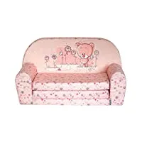 fortisline mini-canapé enfant sofa motif sweet bear w386_04