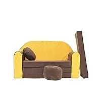 canapé de jeu pour enfant en mousse, fauteuil pour enfant, coussin et matelas - couleur au choix (36)