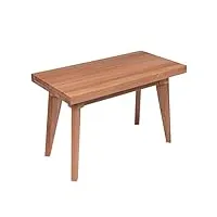 krok wood banc pour table de cuisine en hêtre hans en bois massif (100 x 35 x 45 cm)