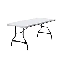 lifetime 80272 table pliante restauration 183 x 76 cm