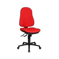 topstar chaise de bureau support sy rouge